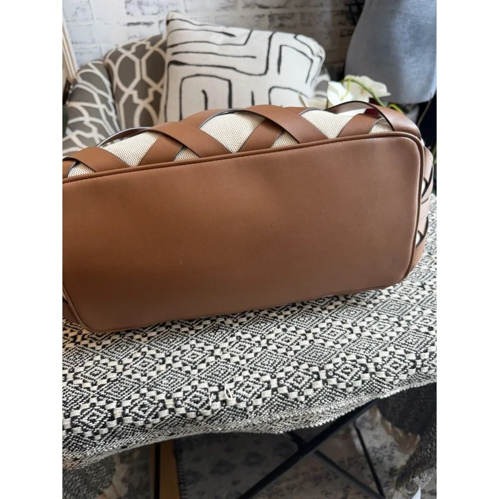 Michael Kors Sienna Tote Shoulder Bag Brown. Retails $398